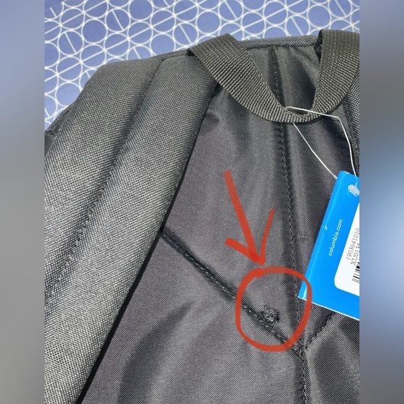 NWT Black Columbia Utilizer 30L Laptop Student School Backpack (Slight defect) - Picture 4 of 4